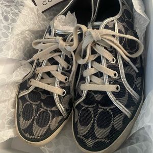 Coach Denim Signature C Sneakers size 8-1/2